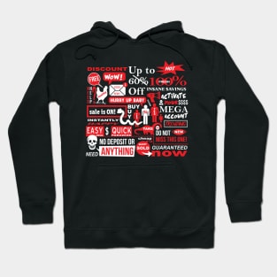 Funny Marketing Style Design Hoodie